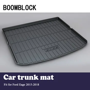 

BOOMBLOCK Car Special Trunk Floor Foot Mat Pad Non-slip Dustproof Interior Accessories For Ford Edge 2018 2017-2015