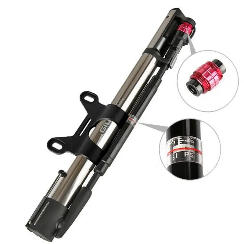 Насос велосипедный GIYO s с манометром 140PSI высокое давление|bicycle pumps|bicycle pumpmini pump |
