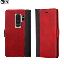 

K'try Case For Samsung Galaxy S9 Plus S9+ Magnetic Luxury PU Leather Wallet Phone Bags Cases For Samsung Galaxy S9 Plus S 9