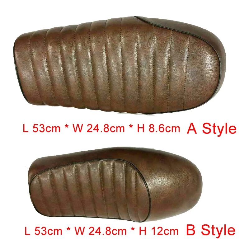 100% Brand New Modified Motorcycle Retro Saddle Seat Cafe Racer CB200 CB350 CB500 CB750 SR400 SR500 XJ XS KZ (1)