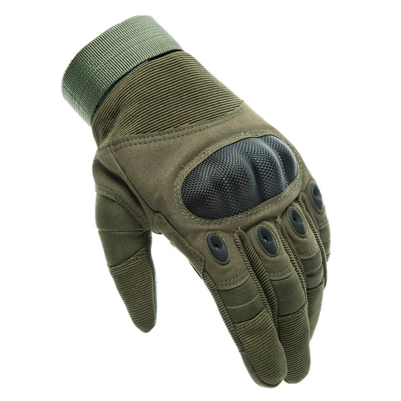 

Mens Touch Screen Military Tactical Rubber Hard Knuckle Full Finger Gloves Army Paintball Shooting Airsoft Gloves