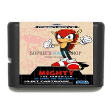 Mighty(In Sonic 1) игровой картридж новейшая 16 битная игровая карта для sega Mega Drive/Genesis system