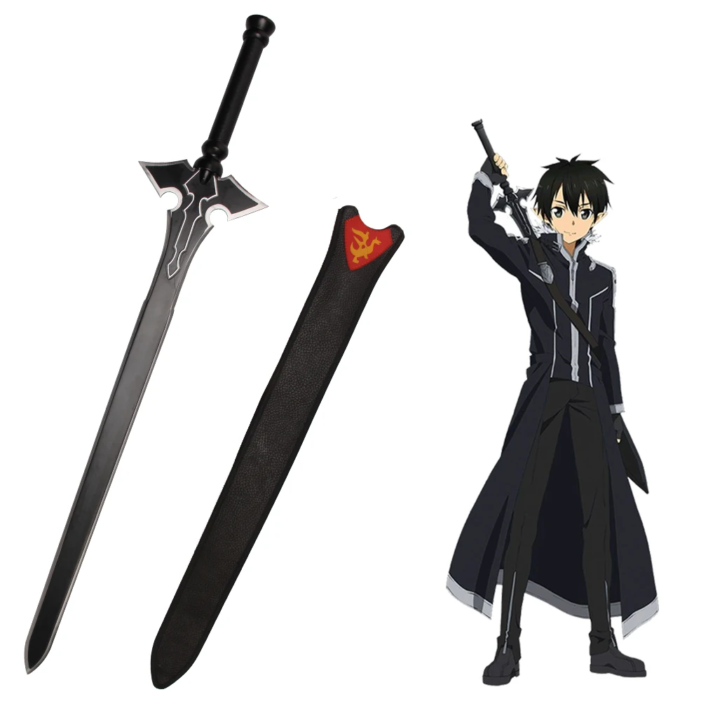 Sword Art Online SAO Kirito ALO косплей меч японская игра-Аниме Катана из углеродистой стали