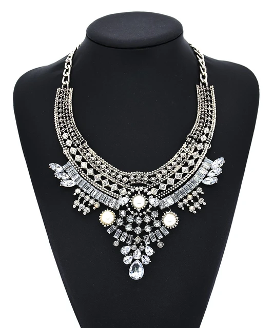 AILUOR Cool Punk Chunky Chain Statement Necklace for India | Ubuy