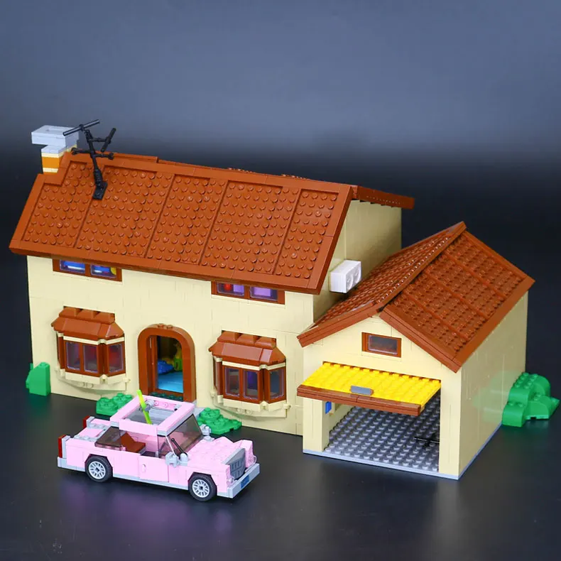 

Lepin 16005 2575Pcs Simpson's family Kwik-E-Mart Set Building Blocks Bricks Educational legoINGlys 71006 Children DIY Gift