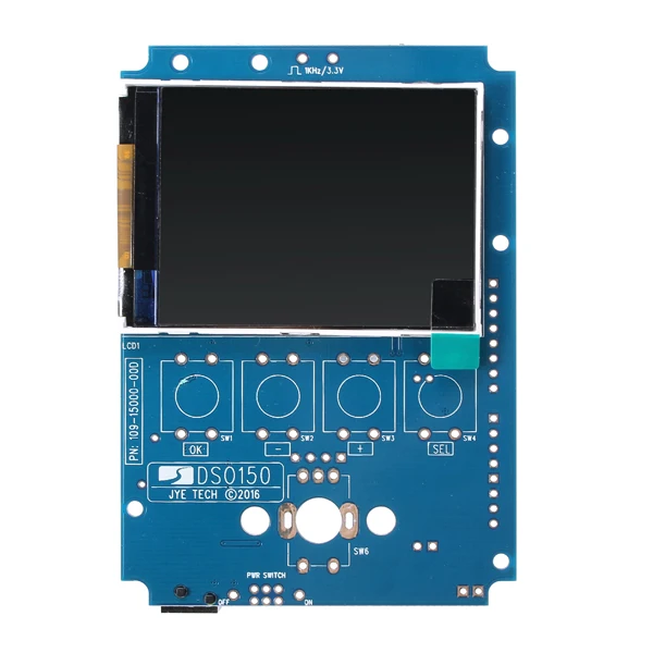 Tech DSO150 15001K DIY цифровой осциллограф разобранный комплект с корпусом оригинальный