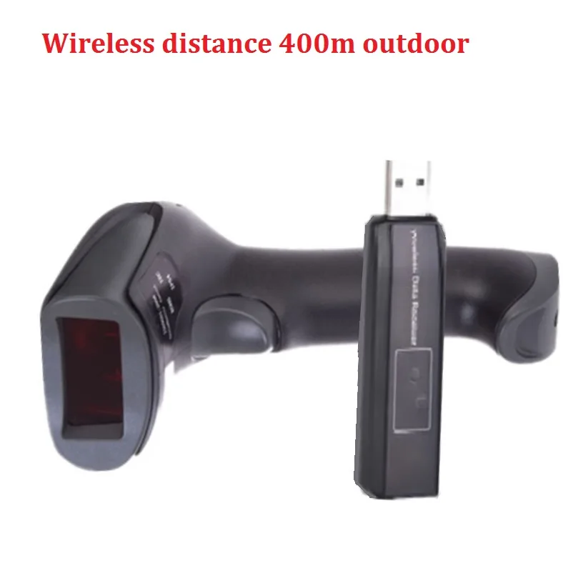 Wireless laser barcode scanner for warehouse and supermarket POS system