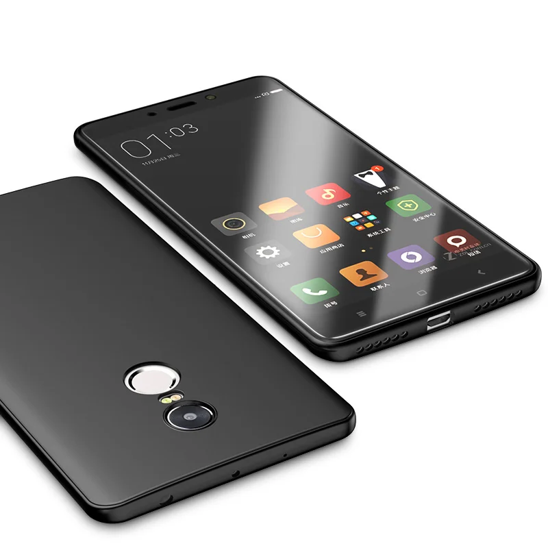 Оригинал тпу case для xiaomi redmi note 4x жесткий матовый pc ультратонкий защитная крышка 4 pp