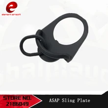Элемент Охотничьи аксессуары ASAP Sling Plate Mount для M4 GBB Sling сток аксессуары для страйкбола винтовки черный