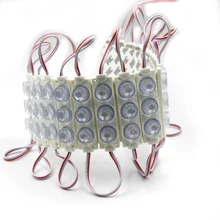 1,5 Вт светодиодный модульный светильник, рекламный светильник, 3 светодиодный s 3030 SMD, водонепроницаемый светодиодный светильник, уличный светодиодный светильник, Рождественская гирлянда