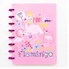 Yiwi 80 Sheets 160*220mm Watercolor A5 Discs Ring Bound Spiral Notebook Happy Planner Diary With Flower Blank Refill School 4