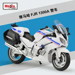 1:18 Maisto FJR 1300A полицейский Мотоцикл литая металлическая модель спортивный мотоцикл модель для коллекционных и подарочных