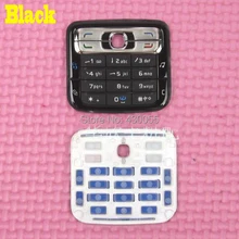 Черный Ymitn Корпус главная Функция клавиатуры покрытие клавиатур чехол для Nokia N73