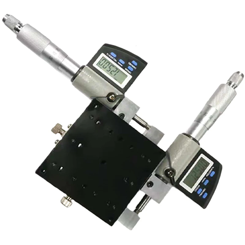 0.001 digital micrometer x axis precision fine tuning platform xy axis
