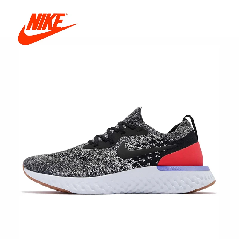 Original New Arrival Authentic Nike Epic React Flyknit Men's Running Shoes Sport Outdoor Sneakers Good Quality AQ0067-006