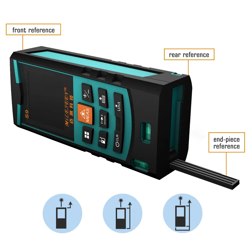 Mileseey Laser Rangefinder Digital Laser Distance Meter laser range finder tape distance measurer tool Mileseey Laser Rangefinder Digital Laser Distance Meter laser range finder tape distance measurer tool