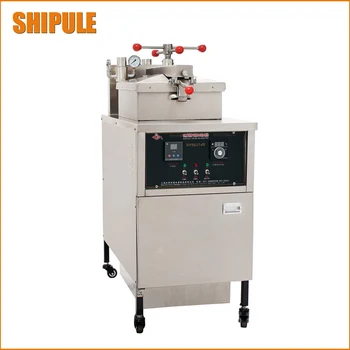 

Electric Pressure Fryer Steel Commercial Cooking Machine Chicken Duck Fish Meat Vegetable Chips Frying Machine