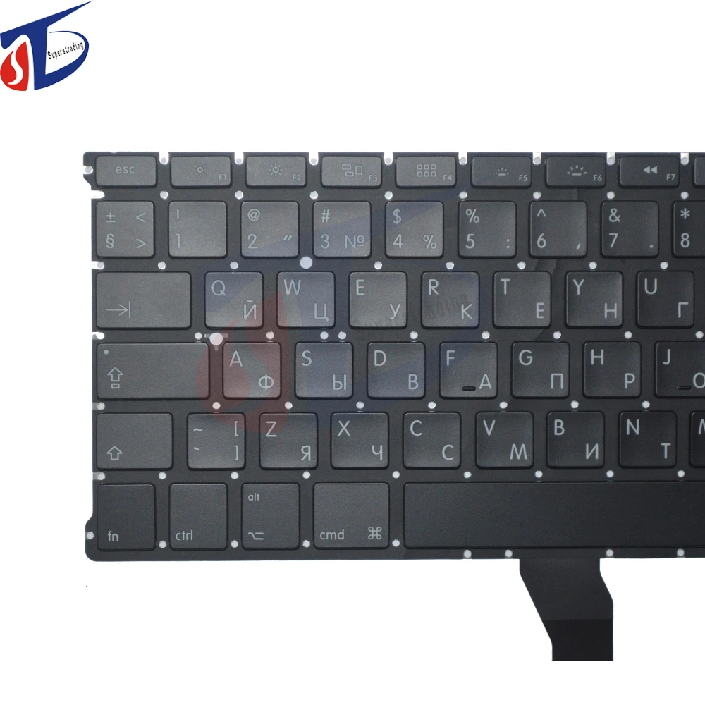 10 шт./лот A1369 A1466 keyboad клавир для macbook air 13 ''A1369 A1466 RU Русский Клавиатура клавир без подсветки