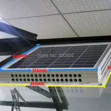 15W 12V DC солнечный вентилятор вентиляции крыши для теплиц/навесов