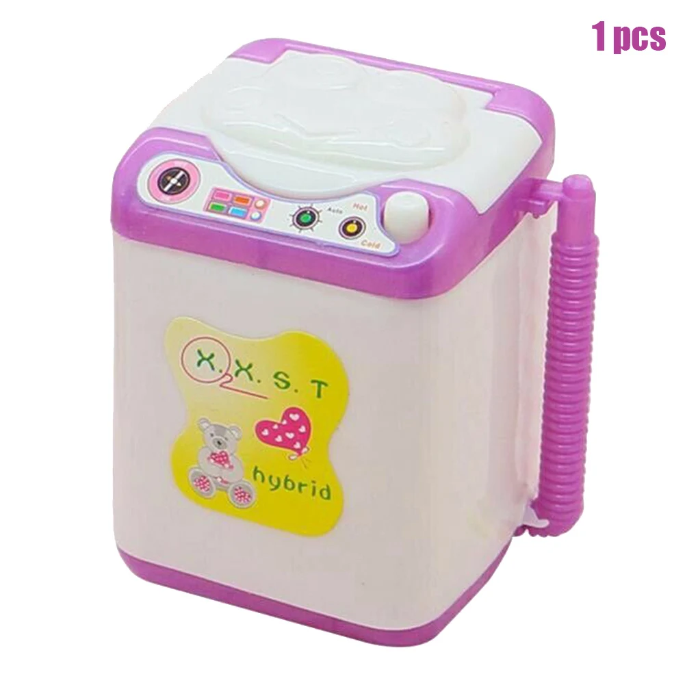 Kids Washing Machine Pre School Play Toy Washer Washing Beauty Sponges AN88 - Цвет: 1 pcs