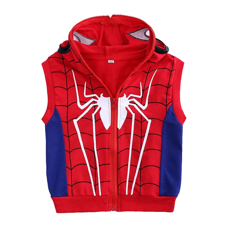 Костюмы Человека-паука, куртка+ штаны для детей ясельного возраста, одежда для мальчиков одежда в мультипликационном стиле бутик для детей, одежда, костюм для ребенка, тренировочный костюм