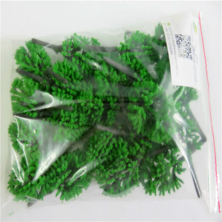 new architecture 3d scale artificial plastic model  green tree  layout22