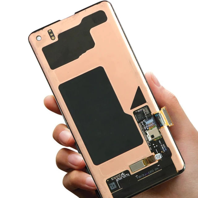 NEW ORIGINAL SUPER AMOLED S10 LCD For SAMSUNG Galaxy S10 G973F G973 S10 Plus G975 G975F NEW ORIGINAL SUPER AMOLED S10 LCD For SAMSUNG Galaxy S10 G973F G973 S10 Plus G975 G975F Touch Screen Digitizer Assembly