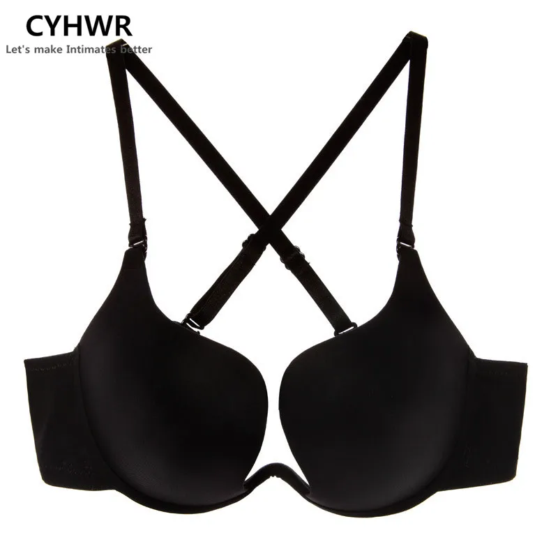 CYHWR Deep U Bra Women Underwear Backless Intimates