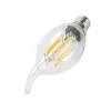 10pcs LED Filament Bulb E14 4W/6W AC220V Glass Shell 360 Degree C35 Edison Retro Candle Light Warm/Cold White  Free Shipping ► Photo 3/6