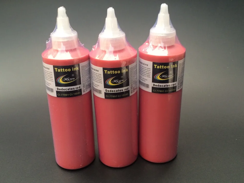 

High Quality Tattoo Ink 250ML/ 12oz / 330g (Dadacates Red) Tattoo Pigment Tattoo Pigment kit Tattoo & Body art