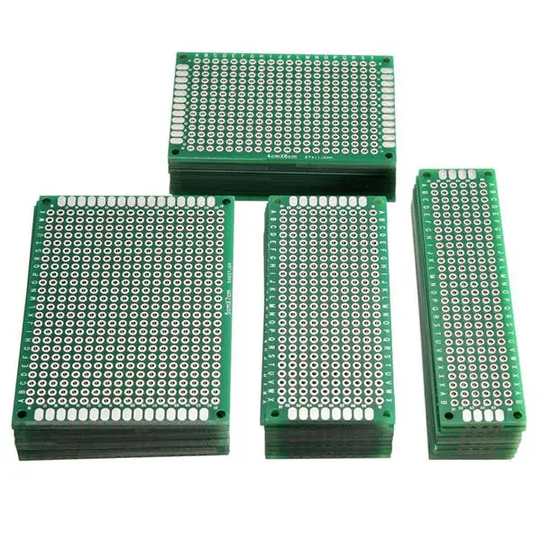 Weikedz 40 шт. FR-4 двухсторонний прототип печатной платы