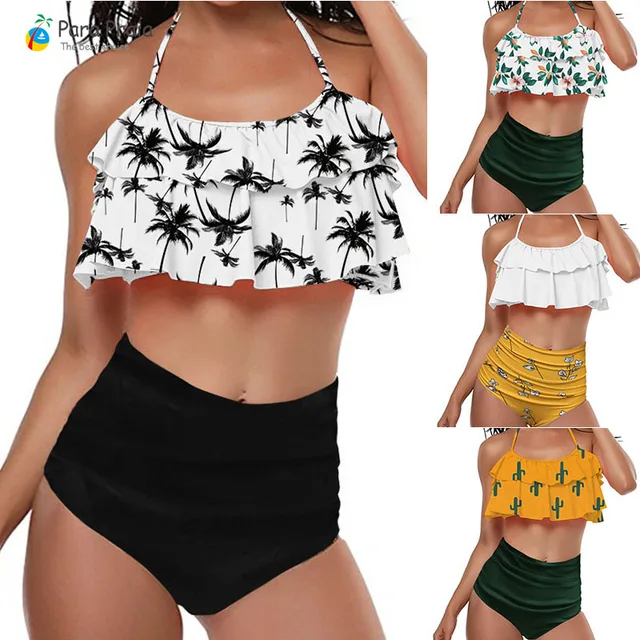 {Excellent|Wonderfull|Very Good|Very Recommended} 2019 Palm Tree Push up Bikini Set Women Helter Ruffle Swimwear Sexy Off Shoulder High Waist Swimsuit Women Beach Bathing Suit Discount Offers {Excellent|Wonderfull|Very Good|Very Recommended} 2019 Palm Tree Push up Bikini Set Women Helter Ruffle Swimwear Sexy Off Shoulder High Waist Swimsuit Women Beach Bathing Suit Discount Offers