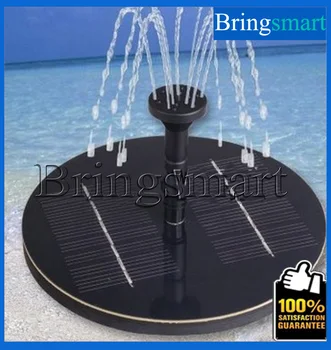 

JT-160F 8V DC Brushless Motor Solar Fountain Pump 200L/H Lift 90CM Landscape Fountain with Solar Panel Submersible Pump