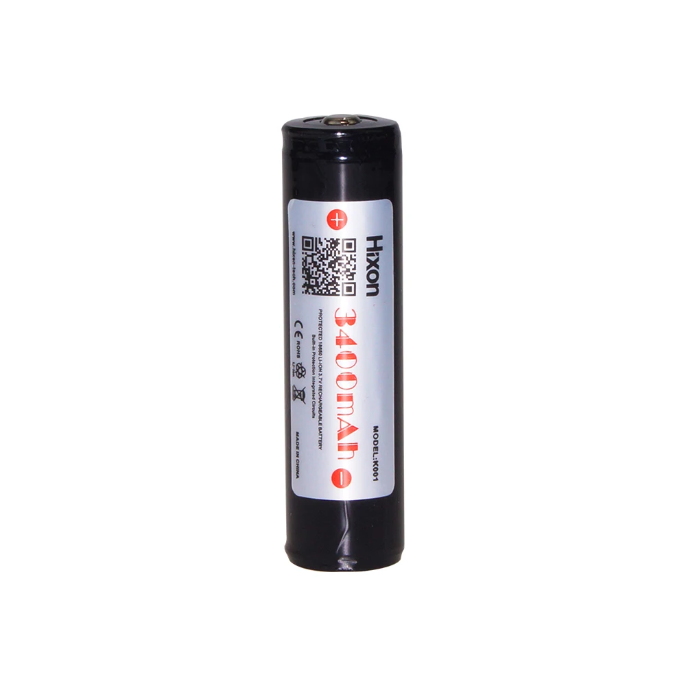 Hixon Protected Panasonic NCR18650B 3400mAh Rechargeable Li-ion Battery With PCB Hixon Protected Panasonic NCR18650B 3400mAh Rechargeable Li-ion Battery With PCB