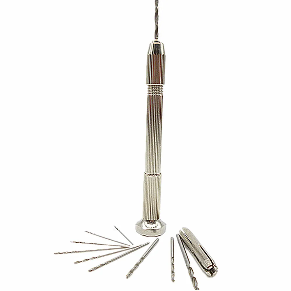 Four Head Drill Hand Twist Watch Repair Tool Precision Small Parts Grip