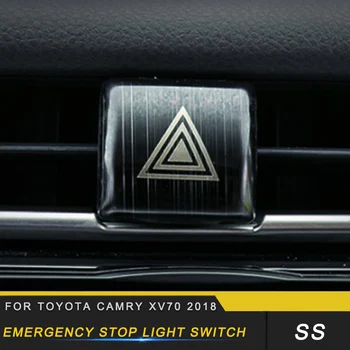 

Auto Emergency Stop Light Switch Cover Sticker Accessories for Toyota Camry XV70 2018