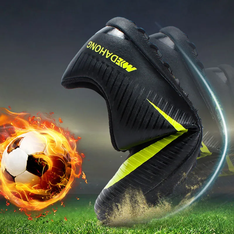Professional Trainer TF Football Boot Outdoor Men's Soccer Shoes With Sports For Women Superfly Breathable Cleat Football Shoes