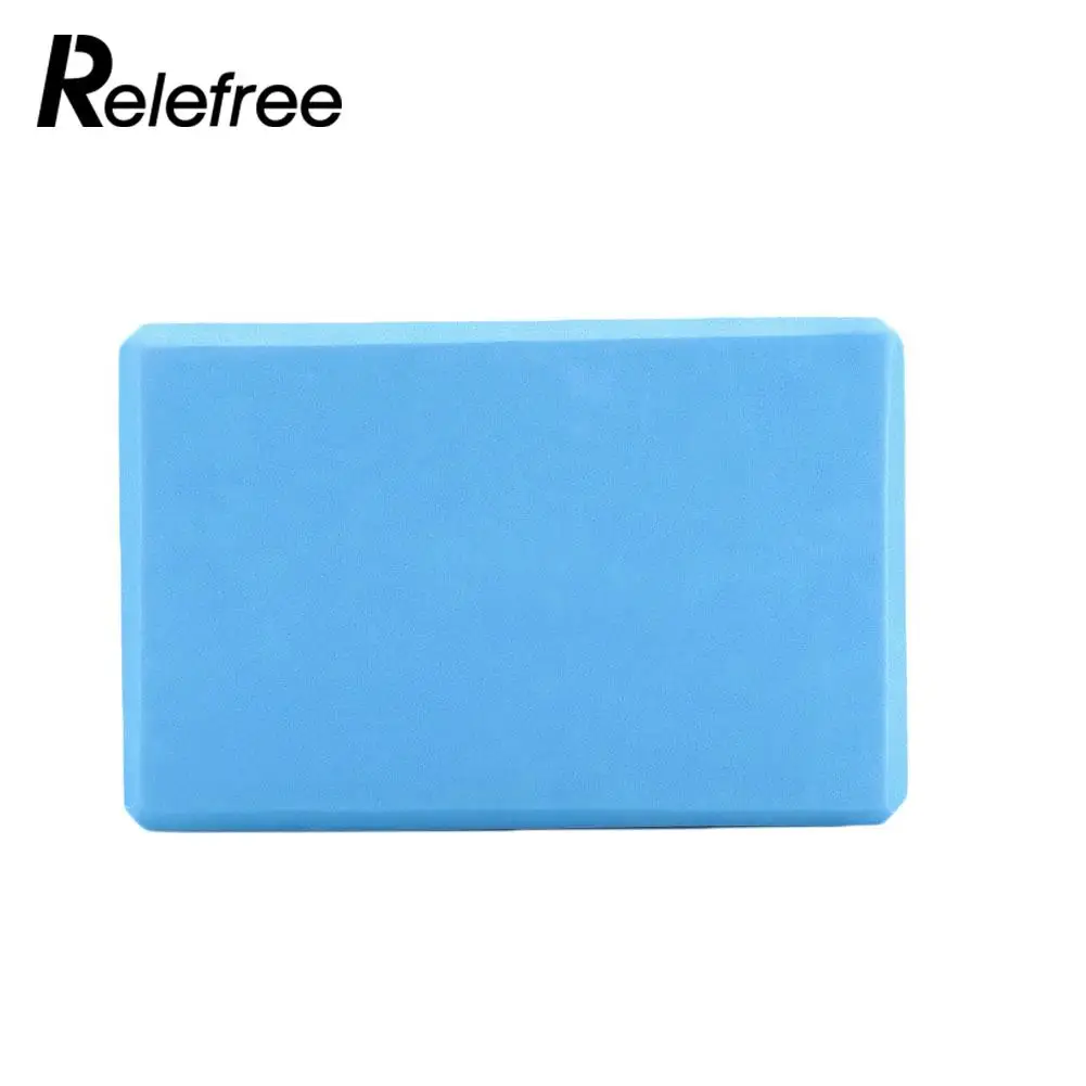 

Comfort Yoga Blok Brick Foam Pad Cushion Gym Health Exercise Pilates Workout