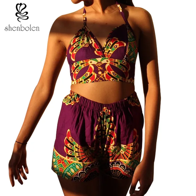 African sexy lingerie Ankara cotton African clothes for women Dashiki