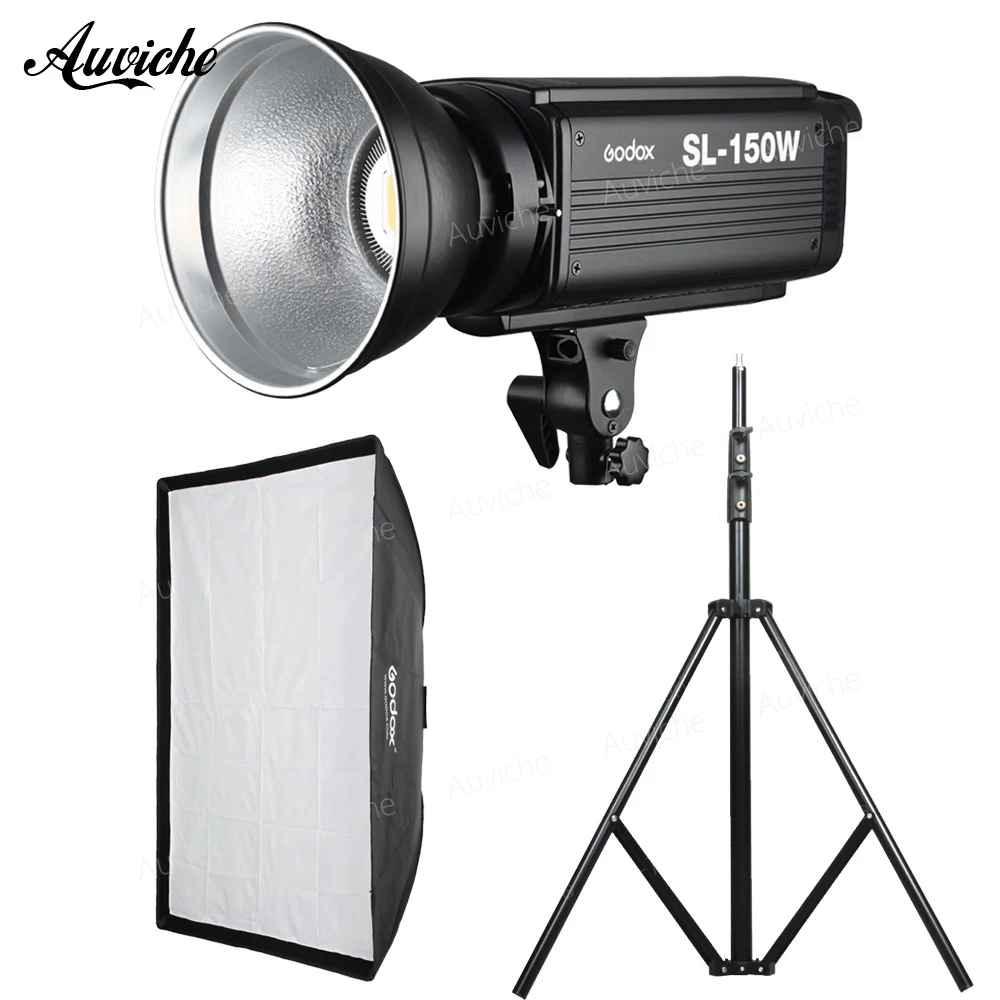 

GODOX SL-150W SL150W 5600K Studio LED Video light Fill light Photography lights kit for Child portrait product photography video