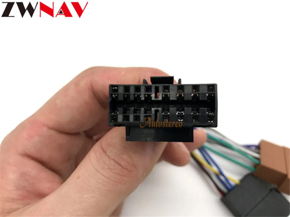 ZW15-109 iso-жгут стандартные автомобильные аудио ISO Женский Соединительный кабель с разъемом для автомобилей Радио Антенна для sony компакт-дисков; JVC 16-контактный диагностический(30x12 мм