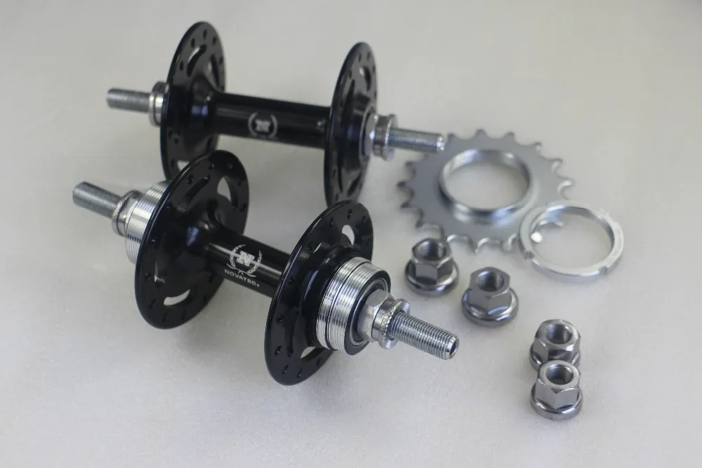 28/28 Trous Clés Novatec A565SBT A566SBT pignon fixe fixie vélo hubs