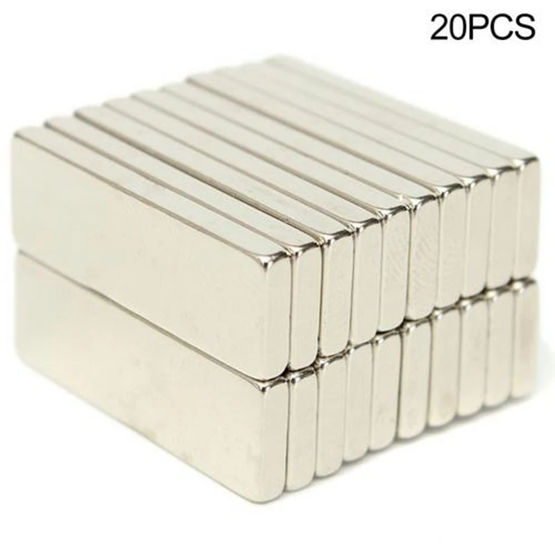 

20PCS 30*10*3MM N50 Powerful Rare Earth Yttrium Magnets
