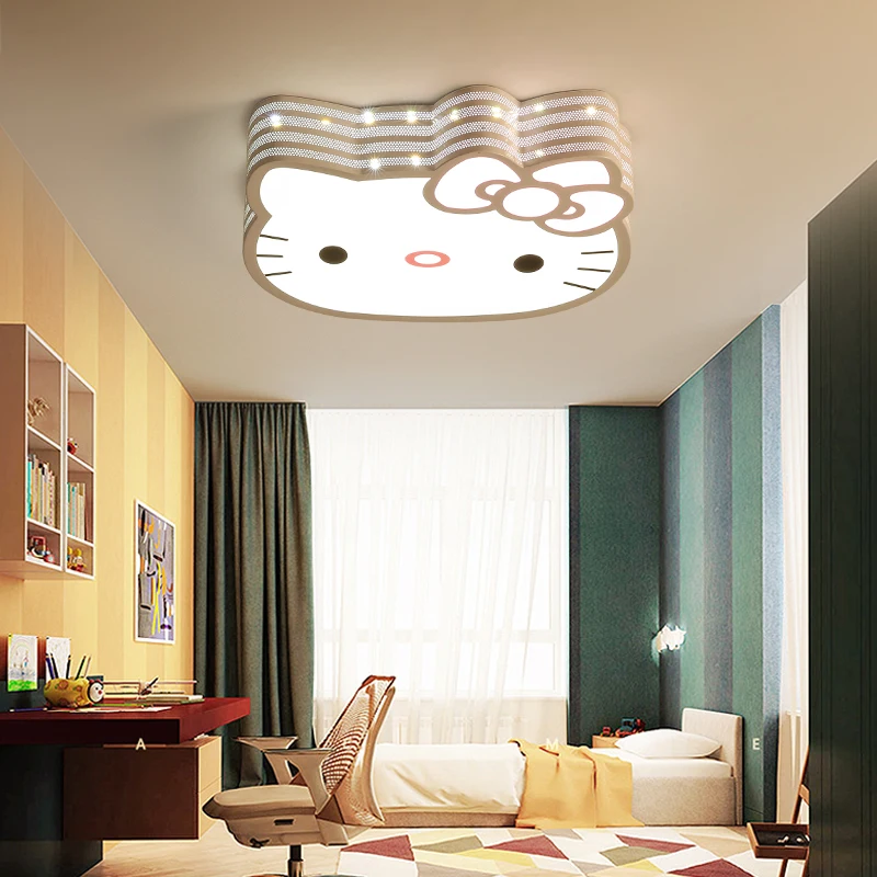 Lin He Shop Cartoon Childrens Ceiling Lamp Color B