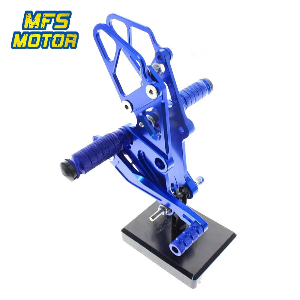 

For Yamaha MT-07 FZ-07 2013-2017 CNC Adjustable Rearset Motorcycle Accessories Foot Rest Foot Pegs MT07 FZ07 Footrests