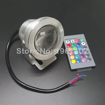 

16 Colors Changing led underwater Light RGB 10W DC12V Led Spotlight Waterproof IP65 for indoor outdoor lighting