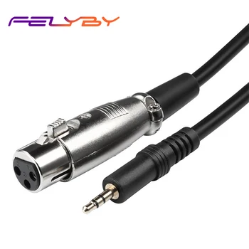 

FELYBY 2.5 m Professional XLR-3.5mm universal microphone cable Karaoke Recording