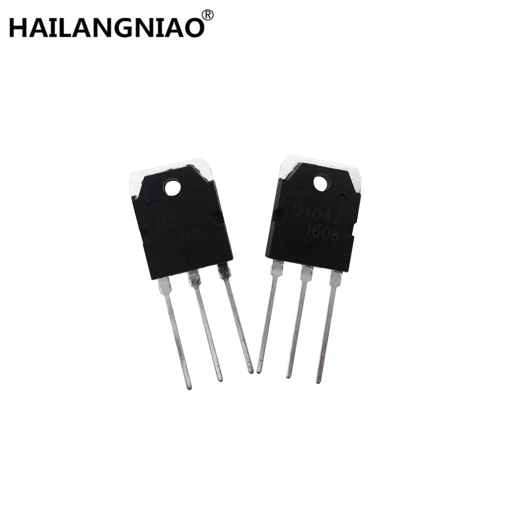 

10Pairs 2SD1047 & 2SB817 (D1047 & B817) Power Transistors