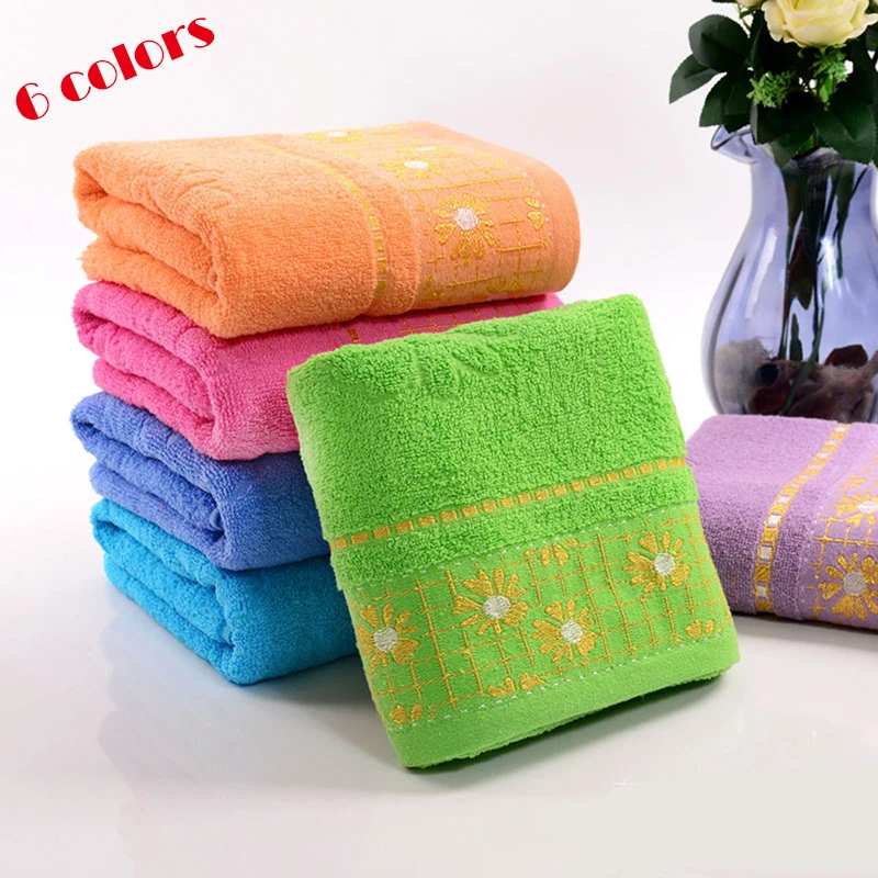 70*140cm Thick Luxury Egyptian Cotton Bath Towels Solid SPA Bathroom