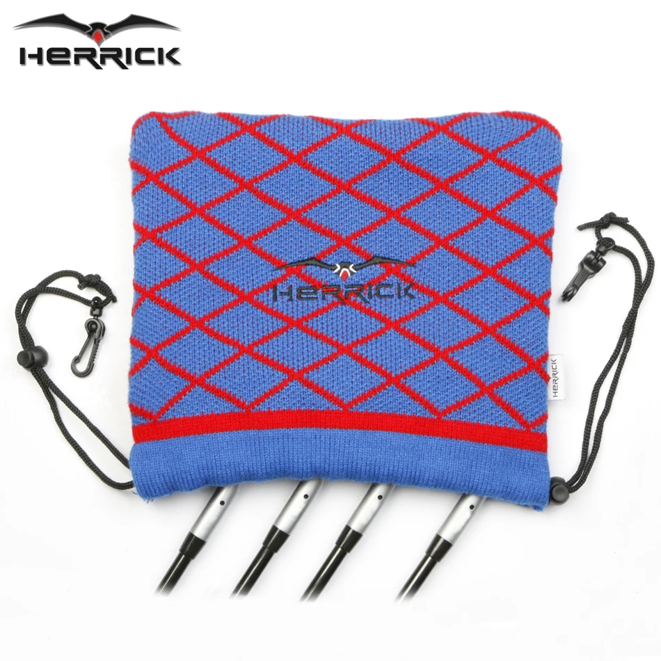 نادي الغولف Headcovers الحياكة الصوف Headcovers للحديد/مجموعة 3 ألوان شحن مجاني